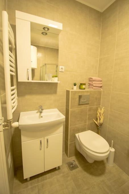 White Fields-Central 2-Bdrm Apartment With Parking Újvidék Kültér fotó